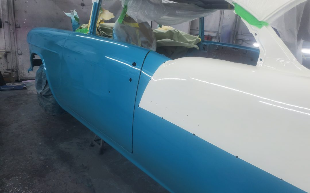 1955 Chevrole – Welding Body Work Paint & Ceramic Coat