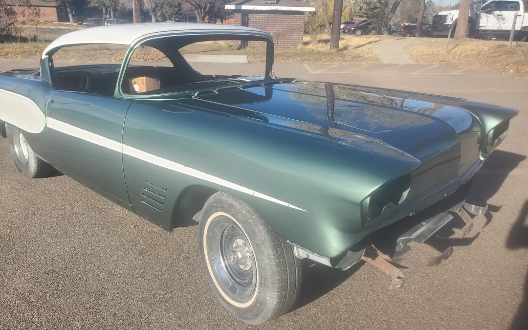 1958 Pontiac Bonneville-Welding Body Work Paint and Ceramic Coat